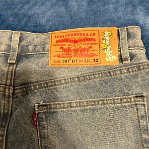 Exclusive Denim Tears x Levi's 501 Jeans - Trusted Quality, Size W32 L32